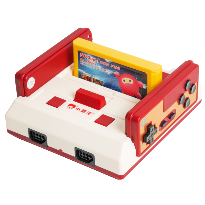 小霸王d99游戏机4k高清红白机老式fc插卡游戏机视频