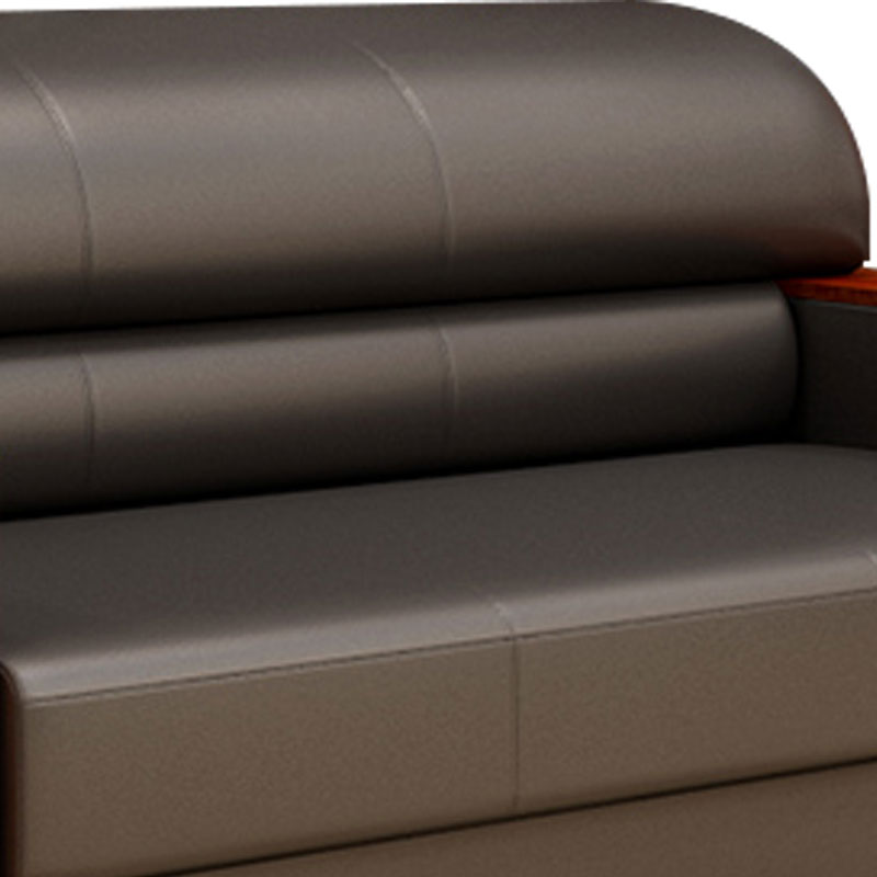 臻远 ZY-SY-234简约现代商务会客洽谈公司接待沙发西皮三人位高清大图