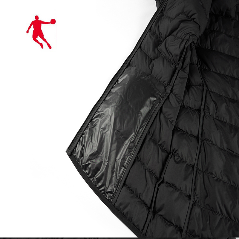 乔丹夹克风衣梭织风衣女上衣kgm42213304女款件黑色s