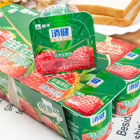 蒙牛消健酸奶八连杯益生菌加益生元风味发酵乳草莓黄桃原味酸牛奶100g*16杯