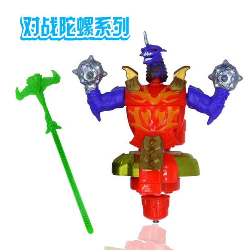 [促销]小孩陀螺儿童战斗王飓风魔兽陀螺拉尺对战陀螺乐迪小爱送小