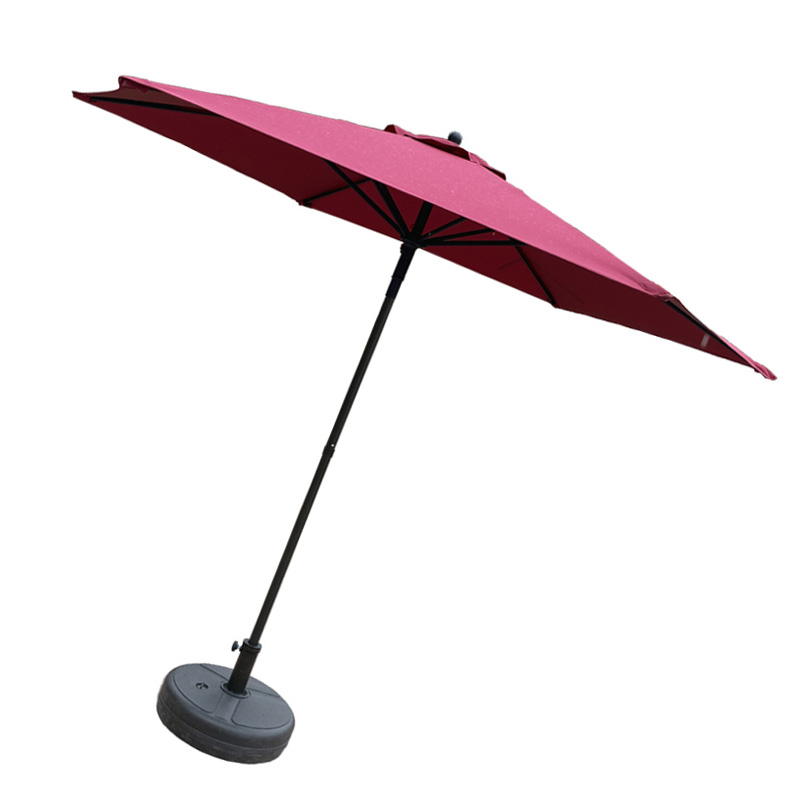 汐 庭院伞酒红色个高清大图