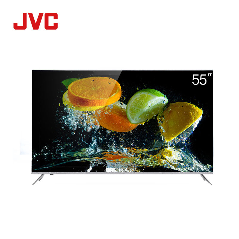 JVC 杰伟世 LT-55MCS780 55寸 4K智能互联网LED电视 香槟色