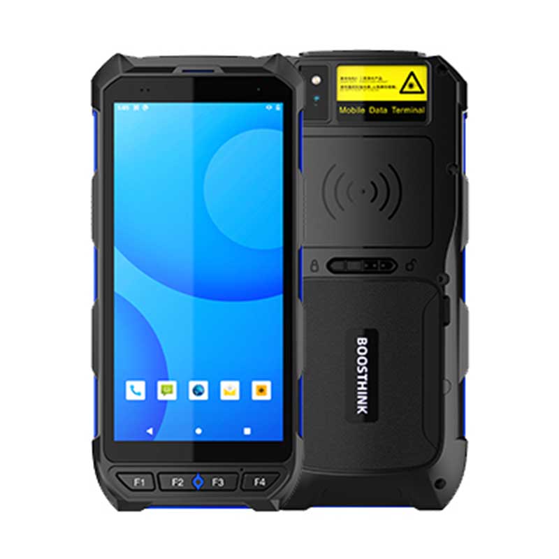 和掌厅CT-PD80 手持式数据采集器条码扫描凭条打印PDA身份证指纹识别物联网智能终端5G鸿蒙系统高清大图