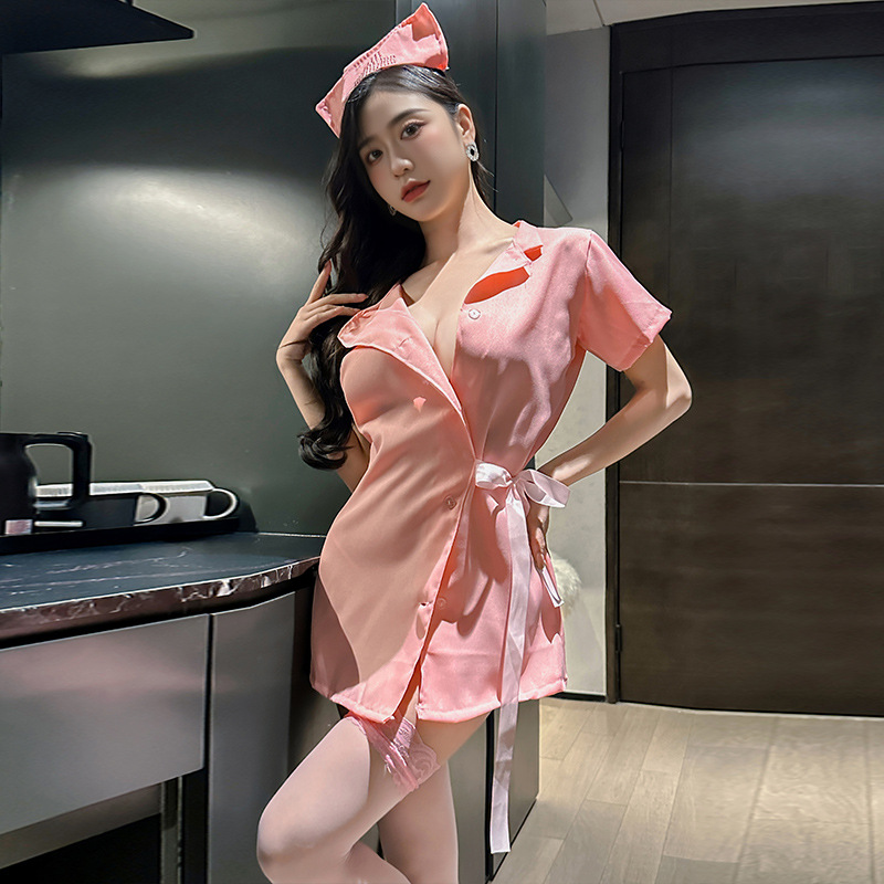 九里晴川内衣多穿制服性感蕾丝套装帽调情免脱cos女成人用品 TZ017 均码高清大图