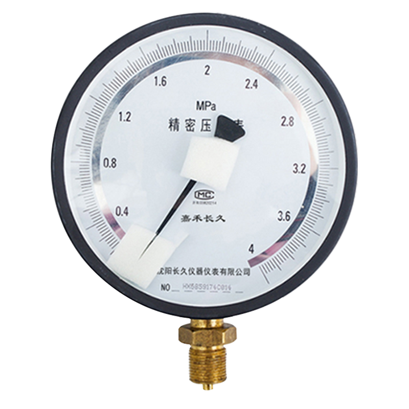 嘉禾长久/精密压力表(带辽宁省级检定证书)款 /YB150/精度0.4级/台高清大图