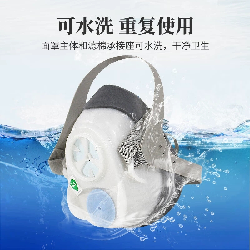 3M防尘防风沙1212防雾霾颗粒物面具呼吸面罩防尾气骑行工作面罩高清大图