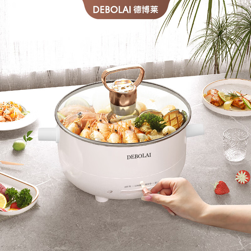 德博莱慕白多功能料理锅DBL-2600C高清大图