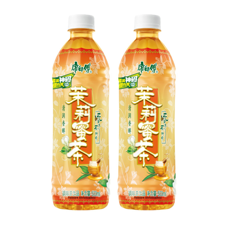 康师傅茉莉蜜茶500ml*15瓶茉莉茶饮料清香浪漫瓶装整箱