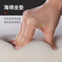 科野 电脑椅弓形椅会议椅洽谈椅皮艺家用座椅会客椅