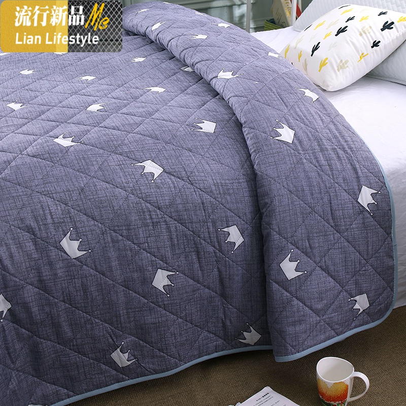 卧室单人被子轻薄秋冬超薄棉被薄夏凉春秋学生舒适成人夏季冰丝薄 三维工匠