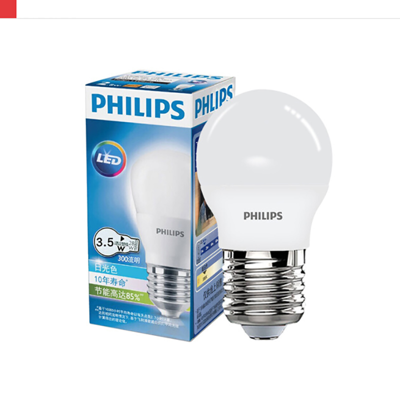 飞利浦PHILIPS led 3.5W雷达灯泡 节能电力配件 电力灯泡