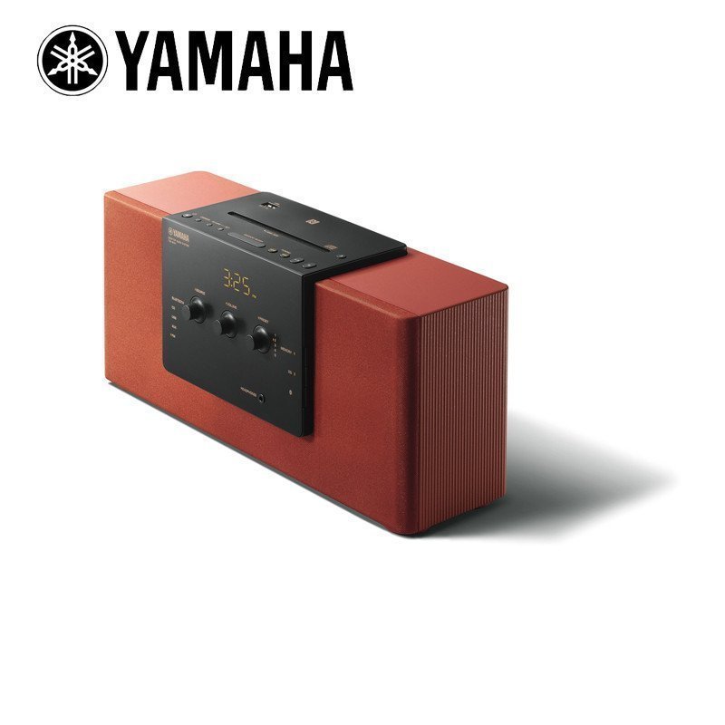 雅马哈(YAMAHA) TSX-B141(BRK) CD机 USB播放机 迷你音响 无线蓝牙音响 砖红色