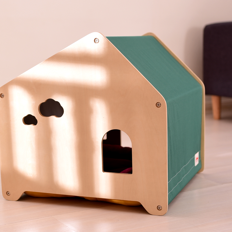 网红狗窝宠物小型犬泰迪室内狗狗房子四季通用冬天保暖狗屋狗别墅高清大图