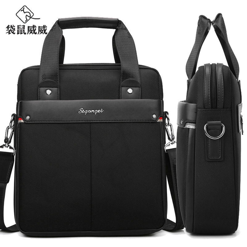 袋鼠威威 单肩斜跨包 司机手账包DST871-4高清大图