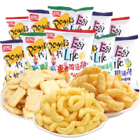 盼盼墨西哥味麦香鸡块50包办公室零食大礼包休闲薯片爆米花膨化食品