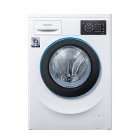 西门子（SIEMENS）WM12L2601W带加热高温筒清洁自洁除菌除螨消毒8公斤全自动智能进水变频滚筒洗衣机LED白色