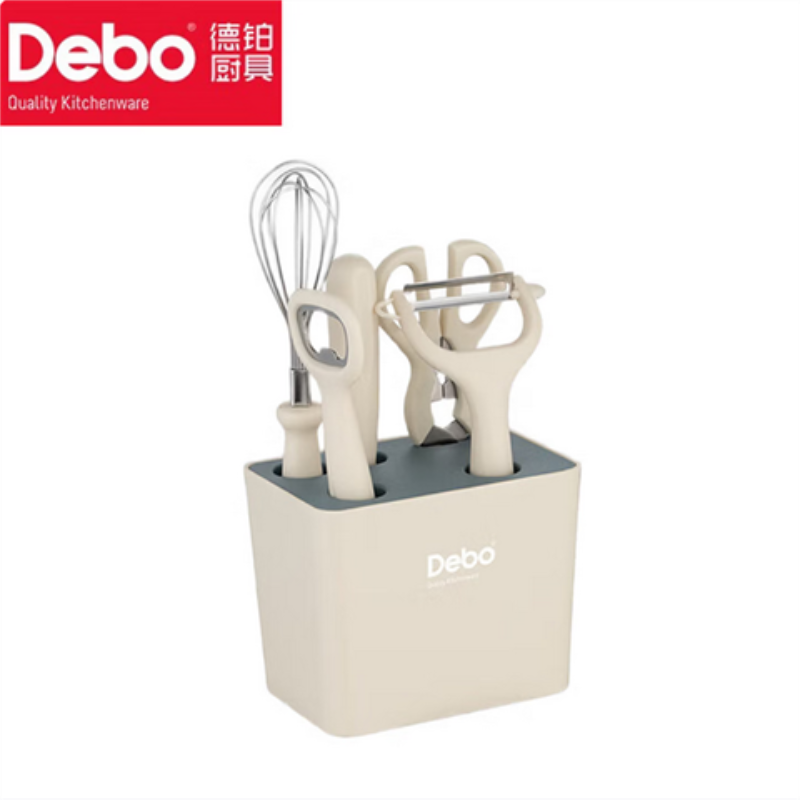 德铂 康威刀具六件套 剪刀开瓶器削皮刀水果刀打蛋器 DEP-866 D