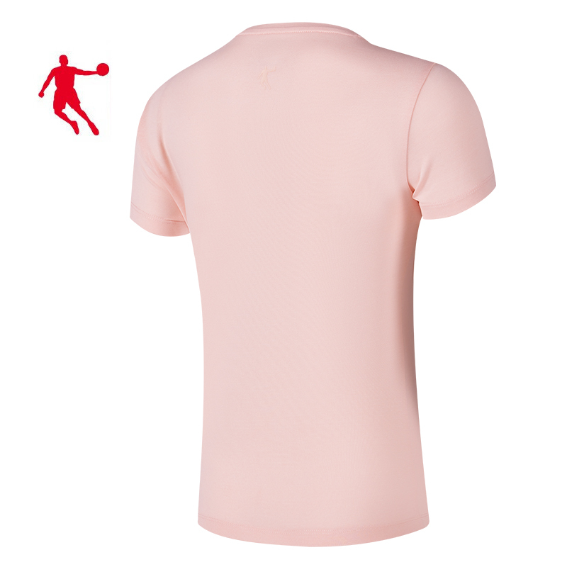 乔丹 运动T恤衫 KHS22221354 女款 M-4XL 件(薄纱粉 )