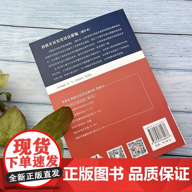 正版 西班牙语实用语法新编 增补本 孙义桢编 现代西班牙语语法入门 西班牙语法新编西班牙语法 上海外语教育出版社高清大图
