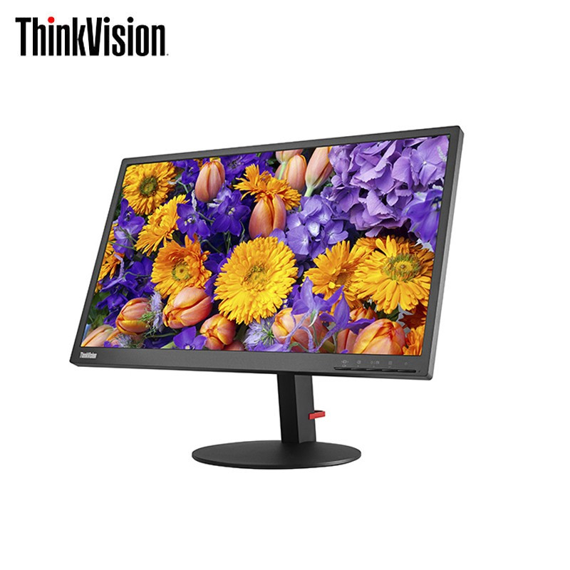 联想ThinkVision TE24-10 23.8英寸IPS FHD电脑显示器 低蓝光 VGA+HDMI+DP接口