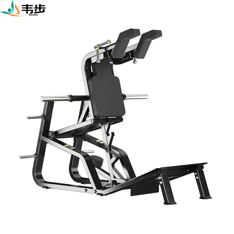 韦步EM1032哈克深蹲机站式提踵深蹲顺蹬机练腿臀部训练器健身房