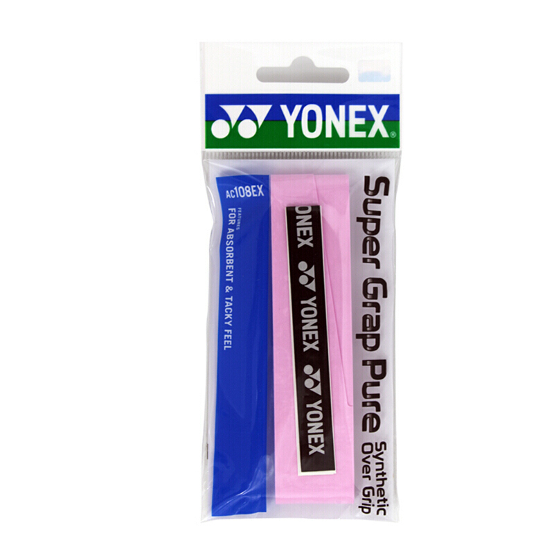 尤尼克斯YONEX羽毛球拍手胶PU(光面)AC108EX减震防滑吸汗带
