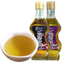 川宝的厨房藤椒油花椒油各1瓶 四川花椒油 麻椒油米线凉拌菜调料 凉面条酸辣粉调味料 烧烤火锅蘸料冒菜麻辣烫香油碟