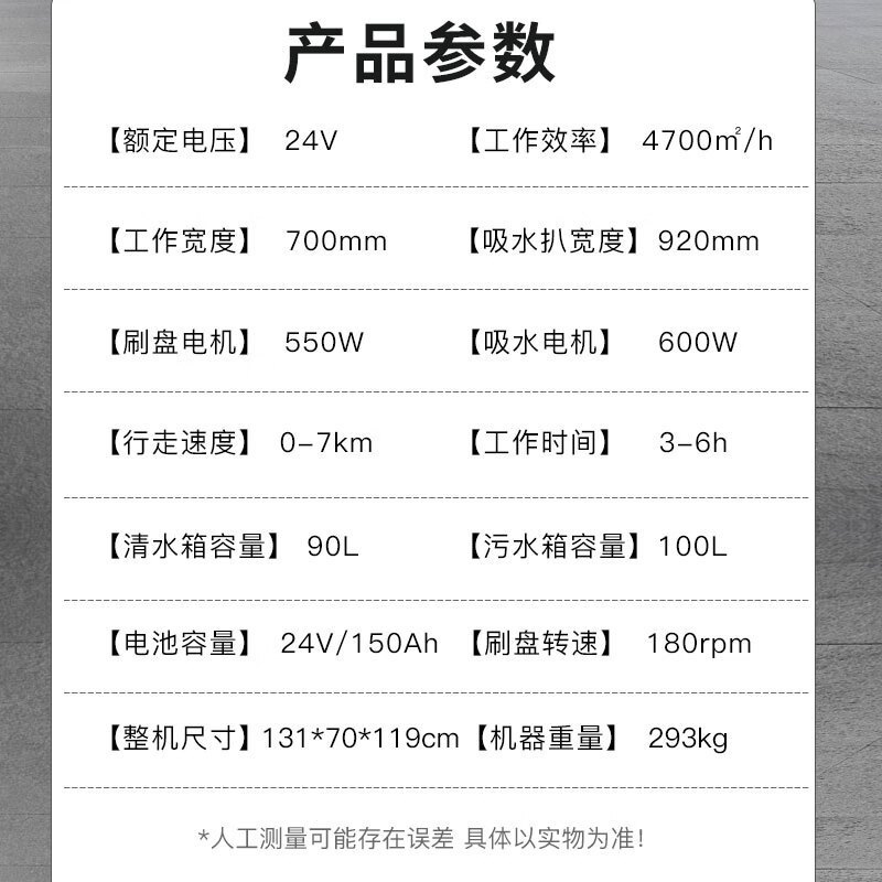 京世嘉 锂电款24V150A双刷盘驾驶式洗地机自动清洗 擦地机 JS-X10L 蓝色 YGQC高清大图