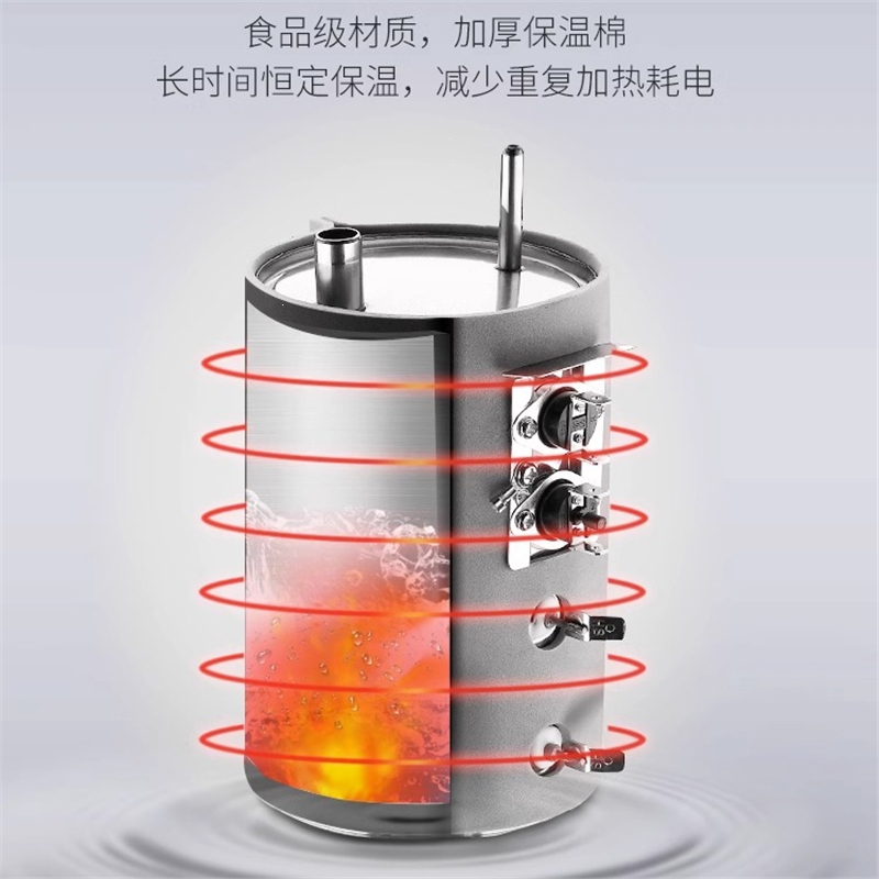 奥克斯(AUX)饮水机台式小型家用迷你桌面宿舍全自动智能办公室_白金款温热