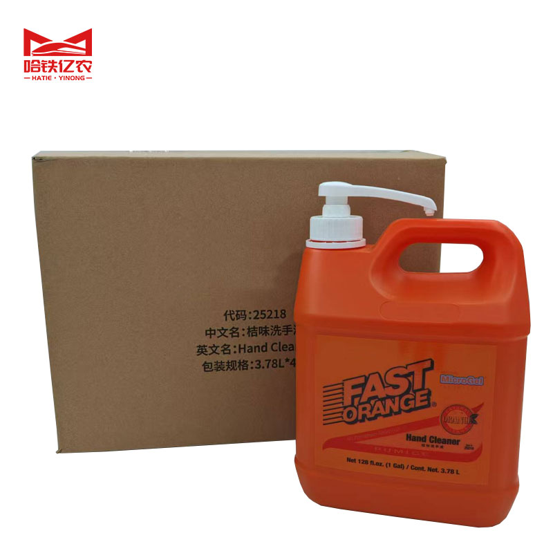 哈铁亿农 橘味洗手液 3.78L 瓶高清大图