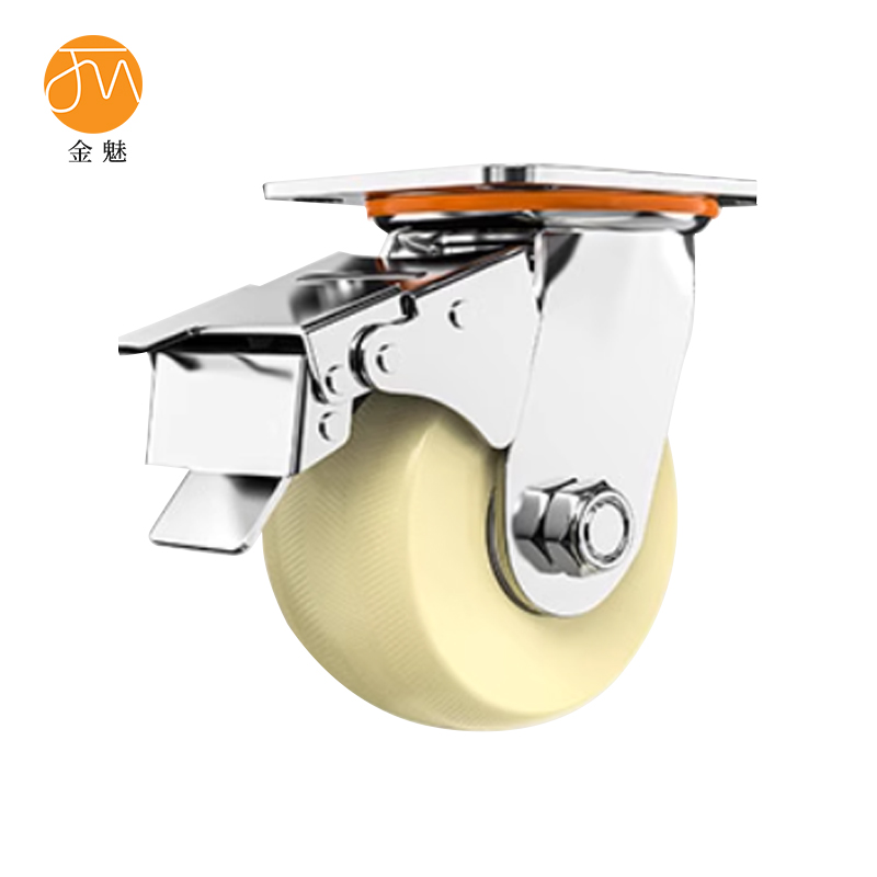 金魅 尼龙刹车轮 4寸高清大图