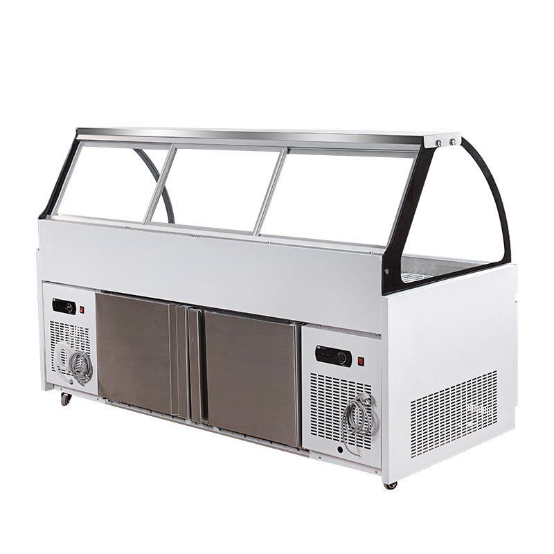 商用鸭脖柜点菜柜单双温冷藏柜保鲜展示柜熟食柜卤菜鲜肉冷柜直冷|1.