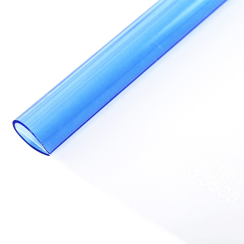 得力(deli) 5536 A4抽杆夹 文件夹 透明资料夹 塑料拉杆夹 5个装高清大图