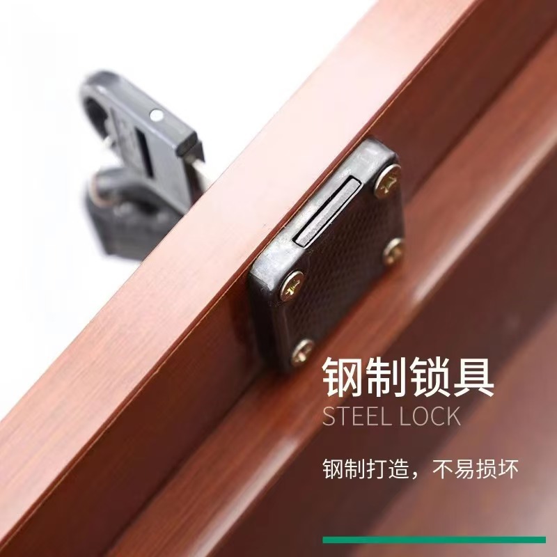 威百达简约实木办公桌员工办公室电脑桌办公室写字实木单人老板桌子 1.2米半木皮（光面）高清大图