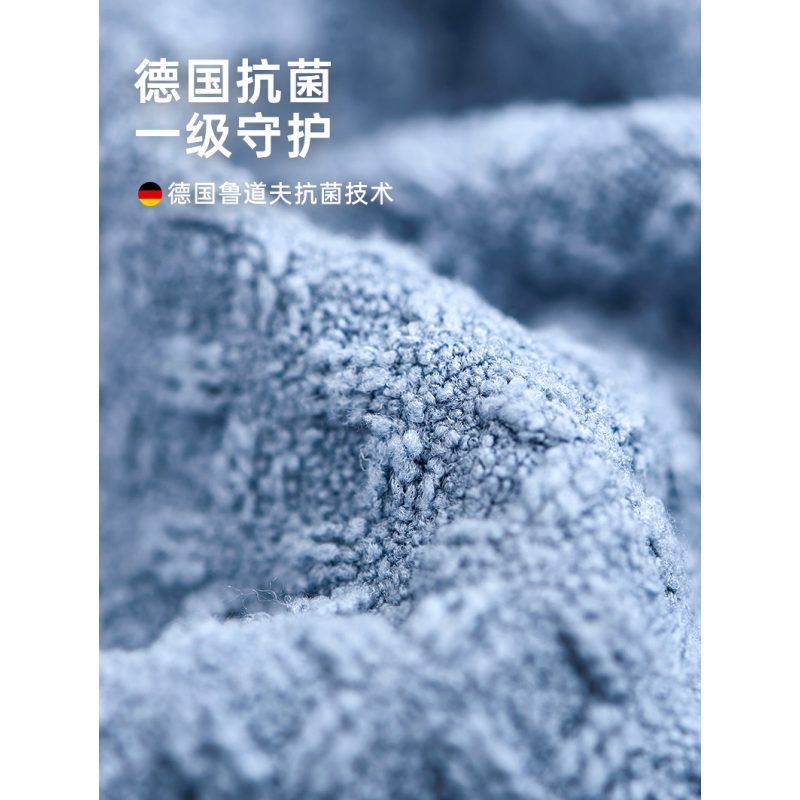 三利Waffle细纤维干发帽女强吸水浴帽擦洗头发干发巾速干毛巾