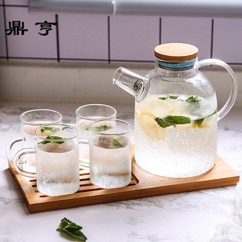 鼎亨加厚套装创意欧式家用客厅喝水杯子花茶杯耐高温牛奶杯