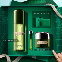 [送礼优选 礼盒装 国内专柜版]LAMER海蓝之谜浓缩眼霜15ml+精萃液150ml送专柜礼盒+礼袋,送礼优