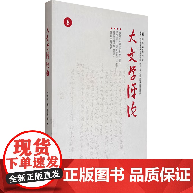 大文学评论 8 李怡 著 中国当代小说高清大图