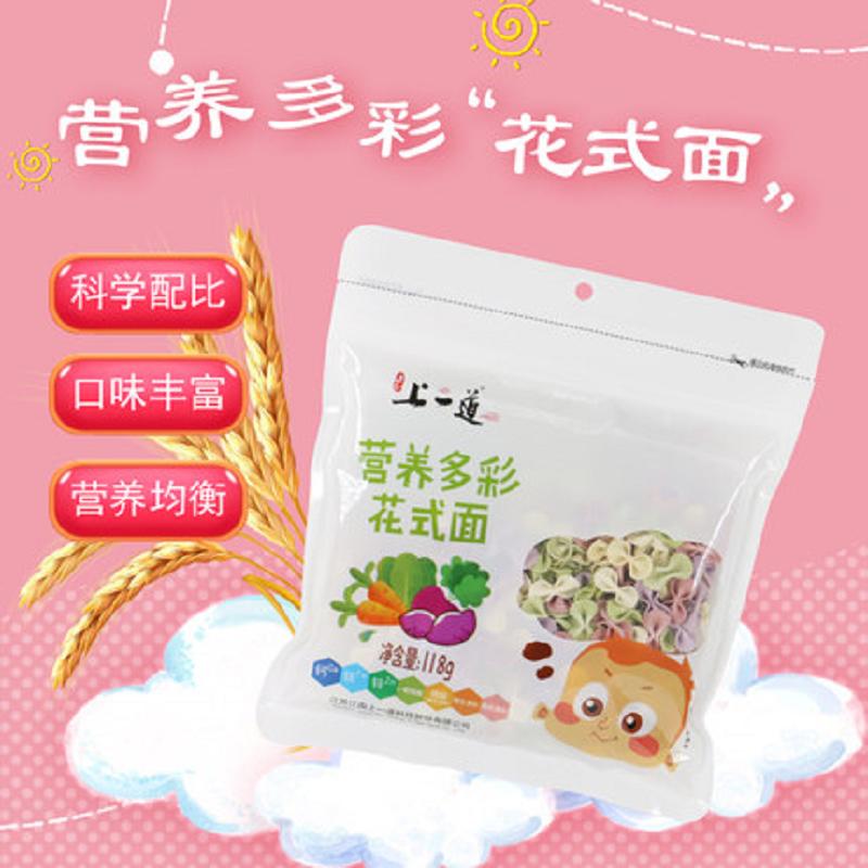 上一道营养多彩花式面118g