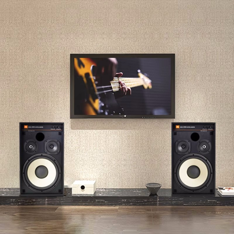 JBL 4312G高保真HiFi发烧专业演播室录音棚工作室胆机音箱 白色高清大图