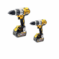 得伟20V锂电无刷智能变压13mm冲击钻2x6.0Ah套装(DCD999-6X2)套