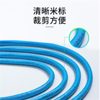 TP-LINK六类千兆网线 工程级无氧铜箱线305米 CAT6类非屏蔽纯铜双绞线 家装网络监控综合布线 EC6-305