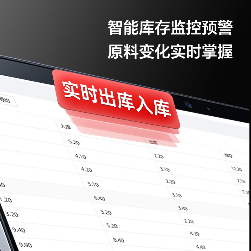 荣事达(Royalstar)电子秤C20-500食堂报表导出智能出入库磅秤304不锈钢秤盘 联网版高清大图