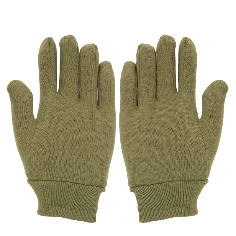 梓南北 军绿色绒手套 保暖手套 ZN/523 双高清大图