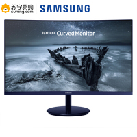 三星(SAMSUNG) C27H580FD 27英寸1800R震撼曲率微边框曲面显示器尊贵蓝