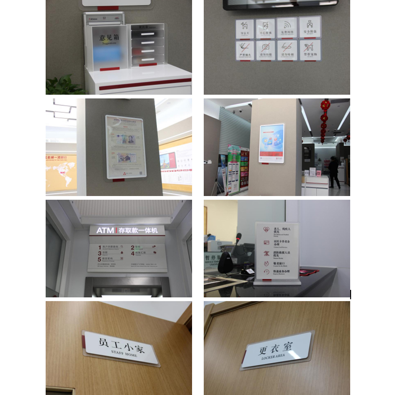 中行台式贵金属宣传展示柜(梯形) w01076025