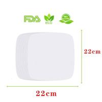 【购前咨询】适用空气炸锅纸垫各个型号通用家用不沾油纸配件100张烘培锅盘纸垫
