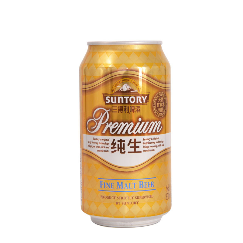 三得利啤酒(Suntory)纯生 330ml*6罐