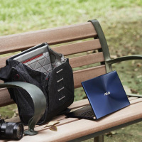 华硕(ASUS) 灵耀Deluxe13 13.3英寸微边全面屏超级本超轻薄创意设计笔记本电脑英特尔酷睿i5(i5-8265U 8G内存 512GB固态 MX150-2G独显)尊爵蓝